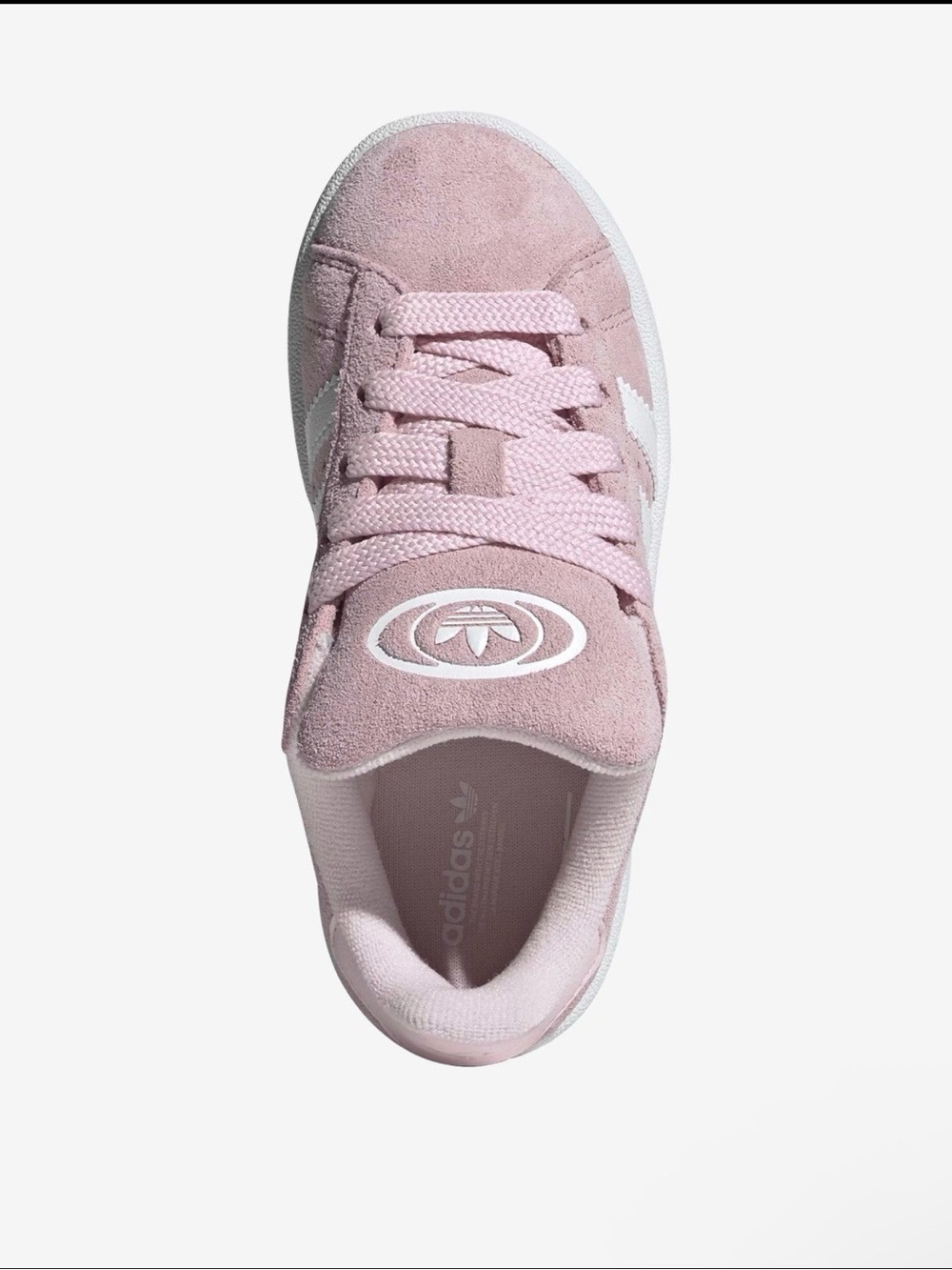 adidas Pink Suede Low-Top Sneakers 1.5y